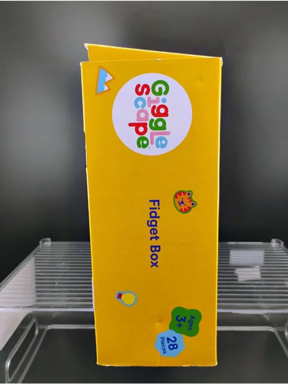 Giggle Scape Fidget Box 28-Piece Fine Motor Sensory Toy Set Ages 3+